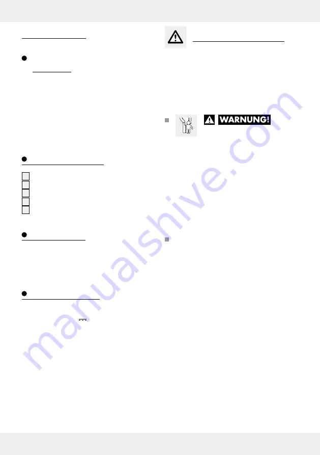 Silvercrest 109650 Operation And Safety Notes Download Page 32