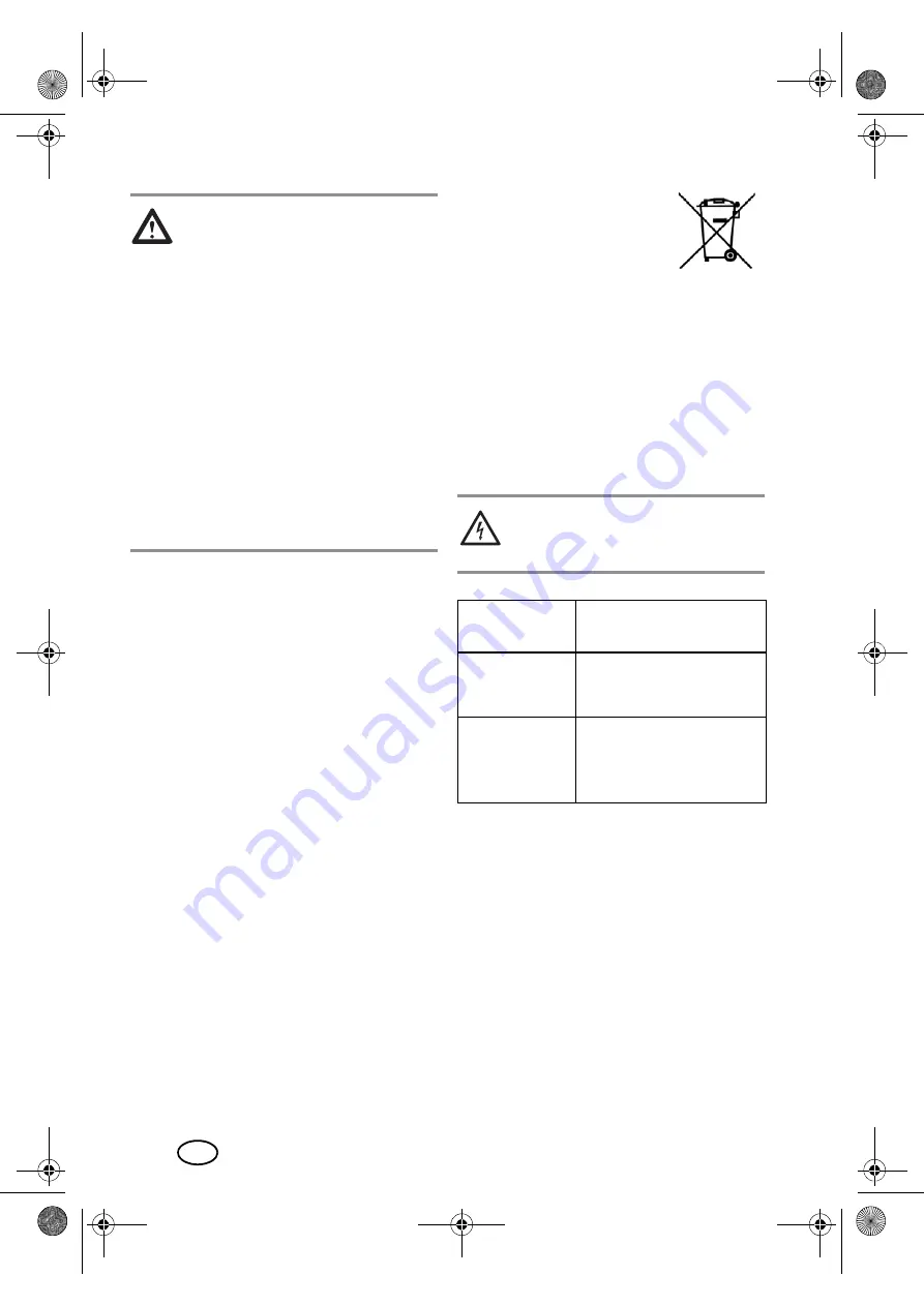 Silvercrest 270711 Operating Instructions Manual Download Page 12