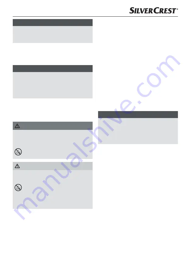 Silvercrest 275065 Operating Instructions Manual Download Page 34