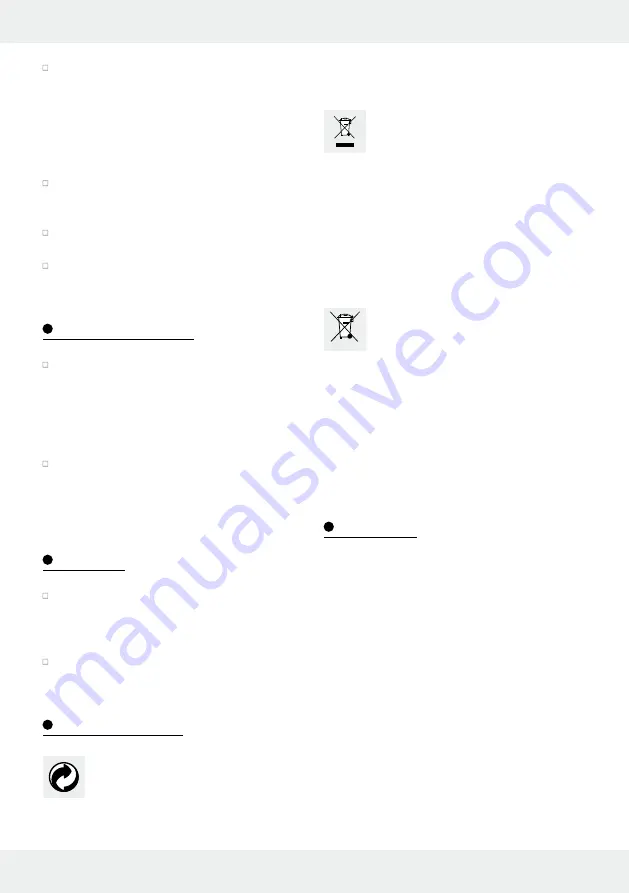 Silvercrest 275109 Operation And Safety Notes Download Page 12