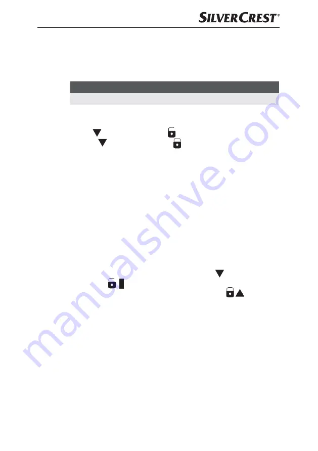 Silvercrest 282016 Operating Instructions Manual Download Page 13