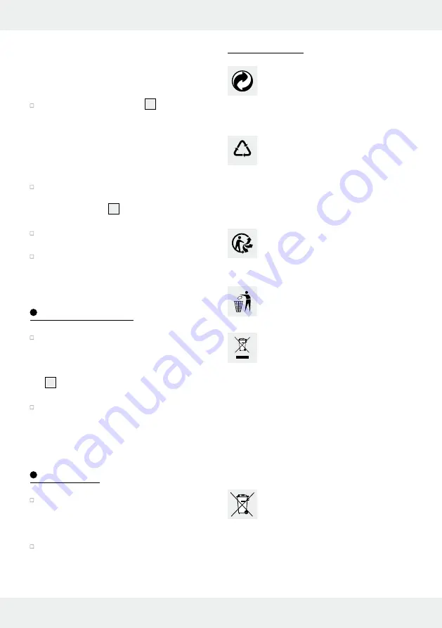 Silvercrest 284931 Operation And Safety Notes Download Page 10