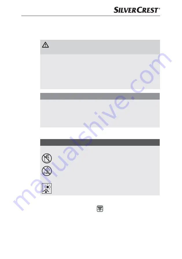 Silvercrest 290359 Operating Instructions Manual Download Page 18