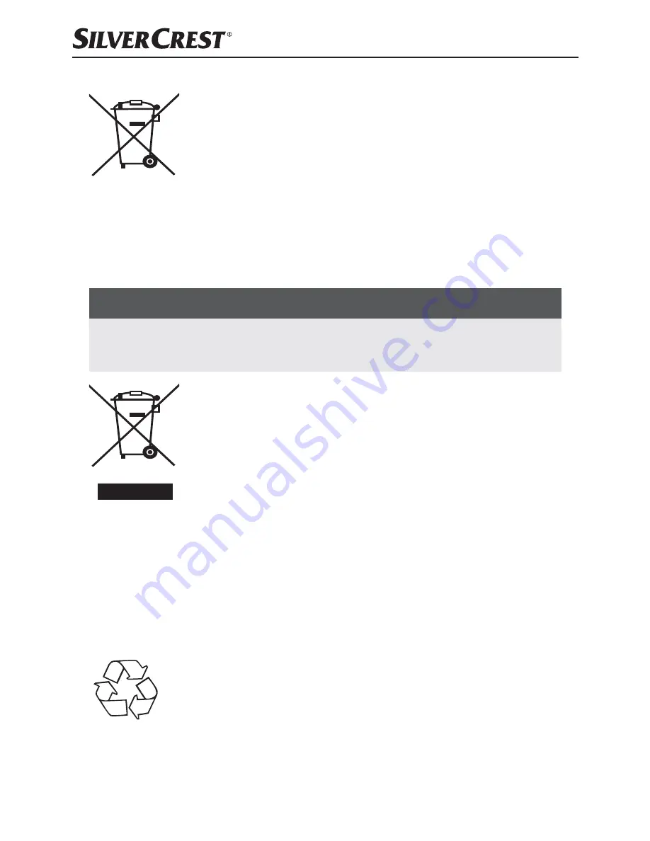 Silvercrest 290485 Operating Instructions Manual Download Page 21