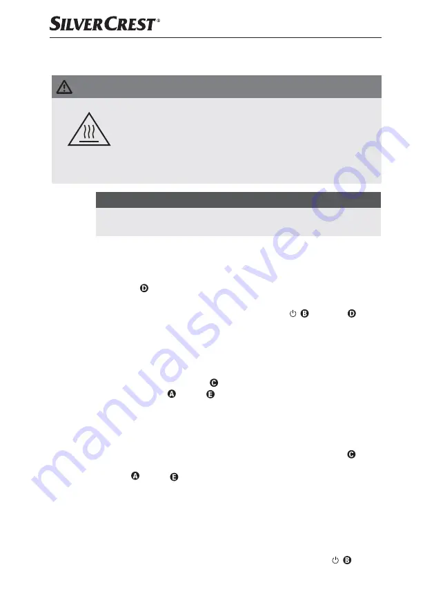 Silvercrest 290943 Operating Instructions Manual Download Page 45