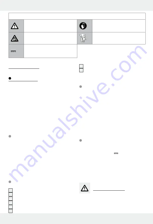 Silvercrest 291833 Operation And Safety Notes Download Page 13