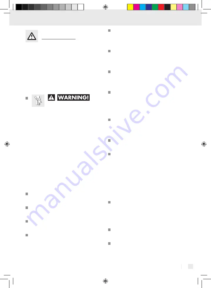 Silvercrest 293233 Operation And Safety Notes Download Page 19