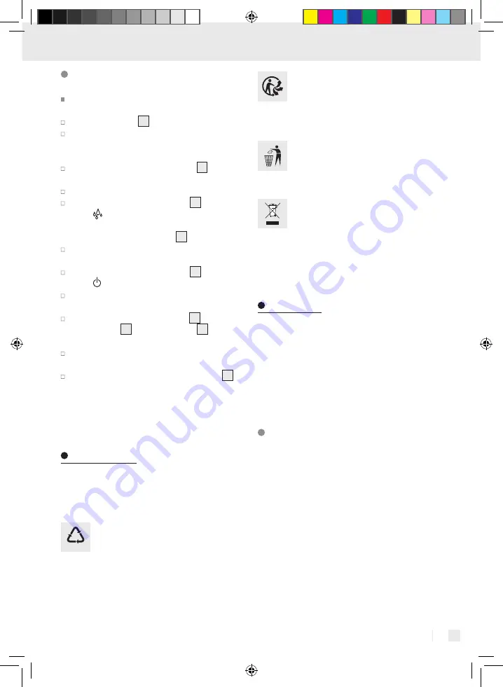 Silvercrest 293233 Operation And Safety Notes Download Page 67