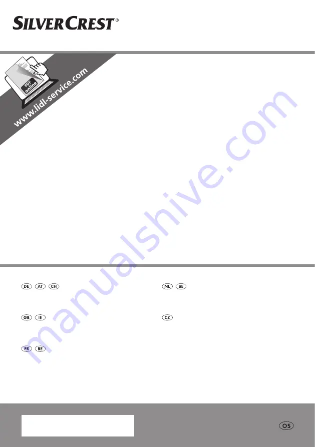 Silvercrest 293934 Скачать руководство пользователя страница 1