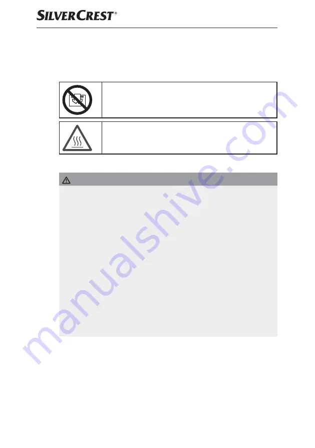 Silvercrest 303317 Operating Instructions Manual Download Page 7