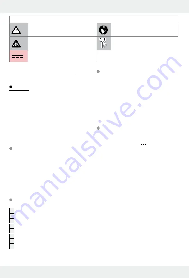 Silvercrest 307246 Operation And Safety Notes Download Page 40