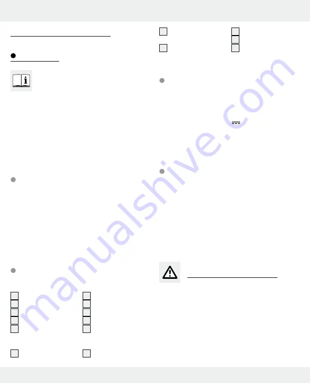 Silvercrest 309564 Operation And Safety Notes Download Page 118