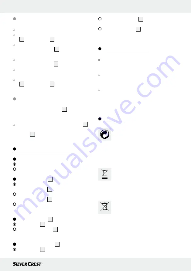 Silvercrest 31168 Operation And Safety Notes Download Page 9