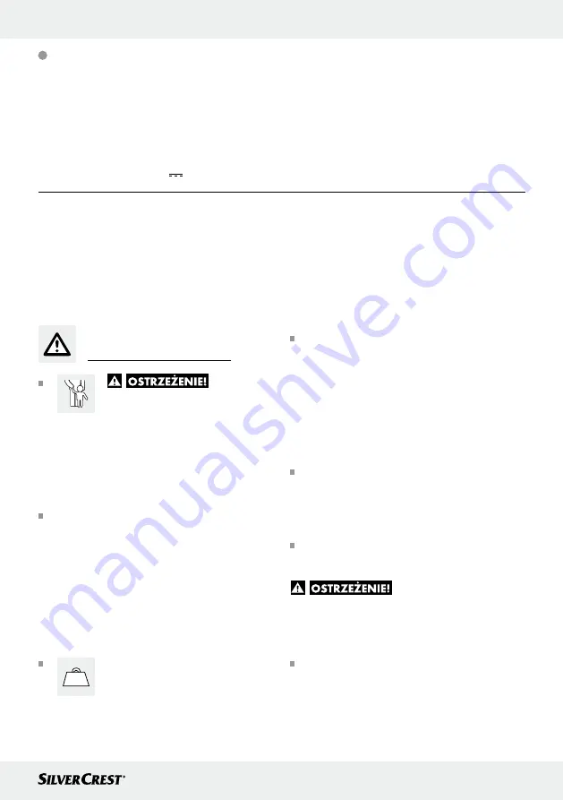 Silvercrest 31168 Operation And Safety Notes Download Page 13