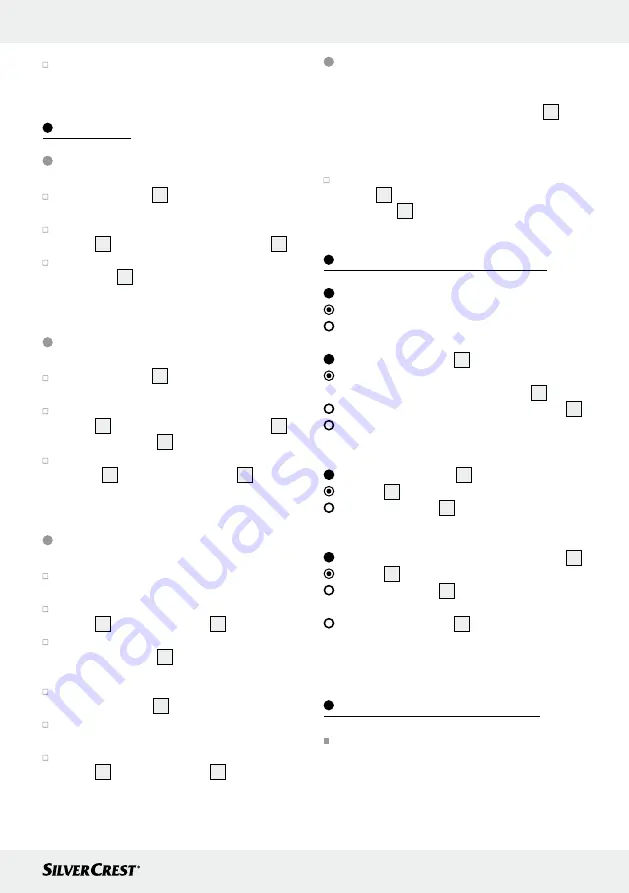 Silvercrest 31168 Operation And Safety Notes Download Page 15