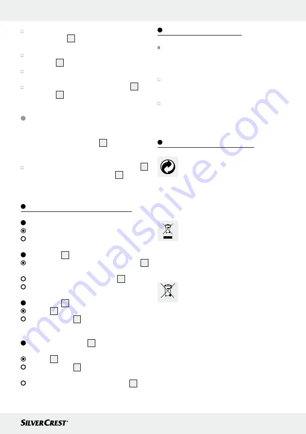 Silvercrest 31168 Operation And Safety Notes Download Page 37