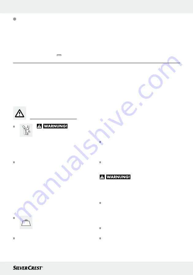 Silvercrest 31168 Operation And Safety Notes Download Page 47