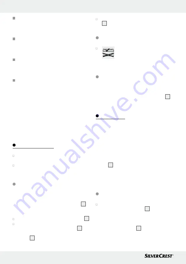 Silvercrest 317306 Operation And Safety Notes Download Page 26