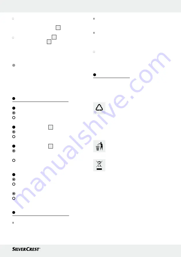 Silvercrest 317306 Operation And Safety Notes Download Page 27