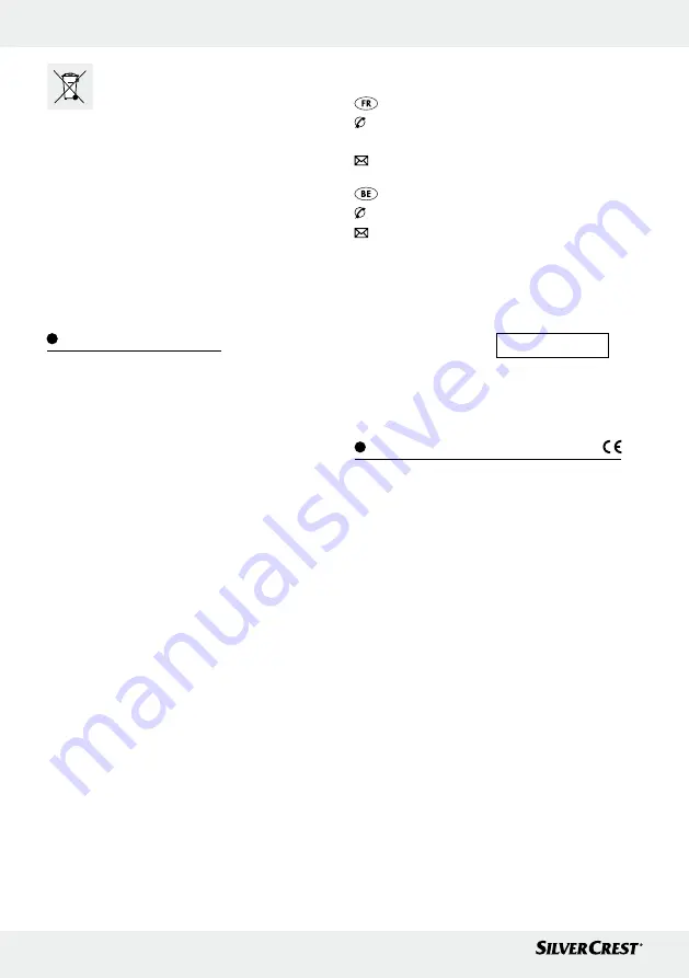 Silvercrest 317306 Operation And Safety Notes Download Page 28