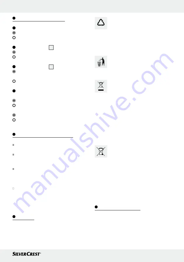 Silvercrest 317306 Operation And Safety Notes Download Page 35