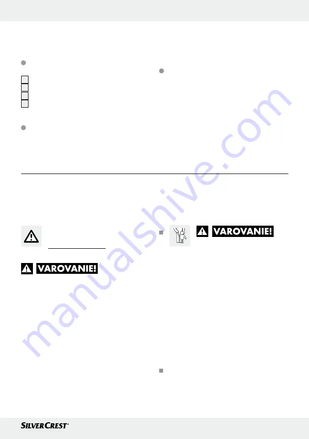 Silvercrest 317306 Operation And Safety Notes Download Page 55