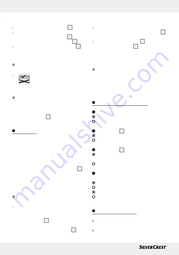 Silvercrest 317306 Operation And Safety Notes Download Page 58