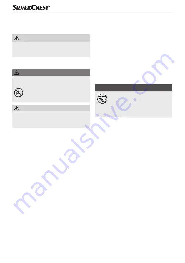 Silvercrest 330911_1907 Operating Instructions Manual Download Page 19