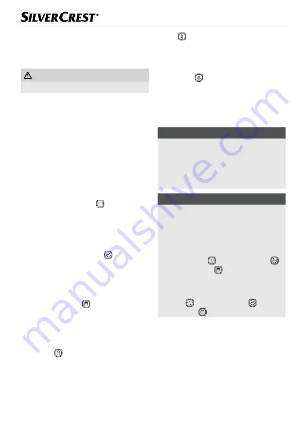 Silvercrest 336958 2001 Operating Instructions Manual Download Page 53