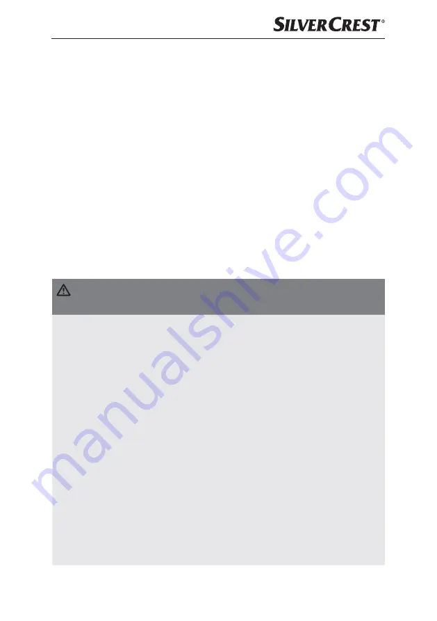 Silvercrest 337246 2001 Operating Instructions Manual Download Page 82