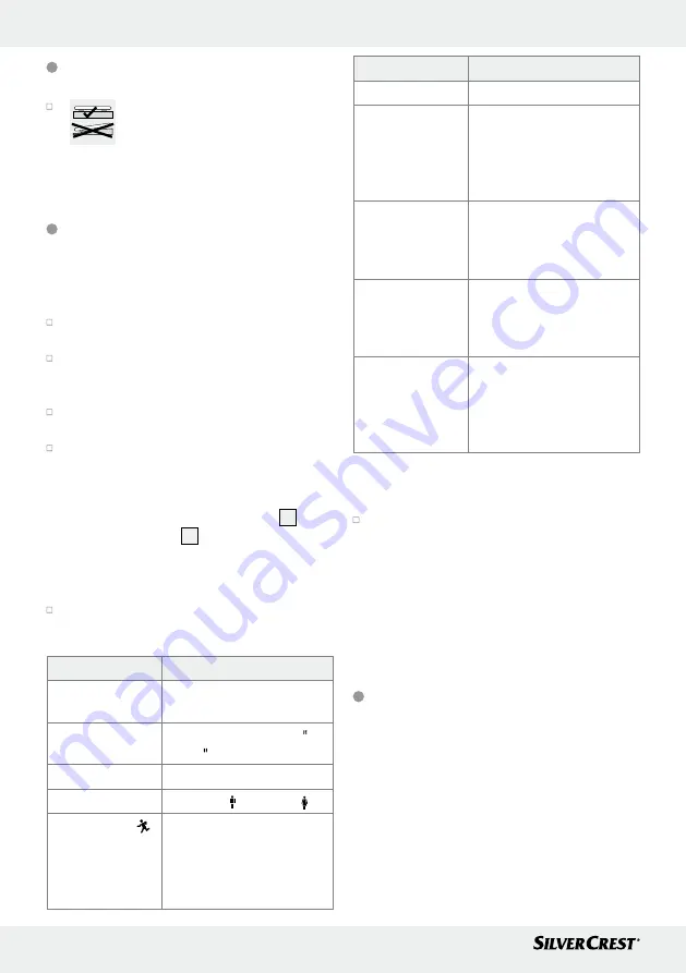 Silvercrest 338567 2001 Operation And Safety Notes Download Page 12