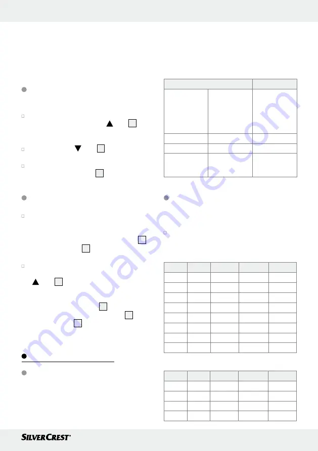 Silvercrest 338567 2001 Operation And Safety Notes Download Page 15