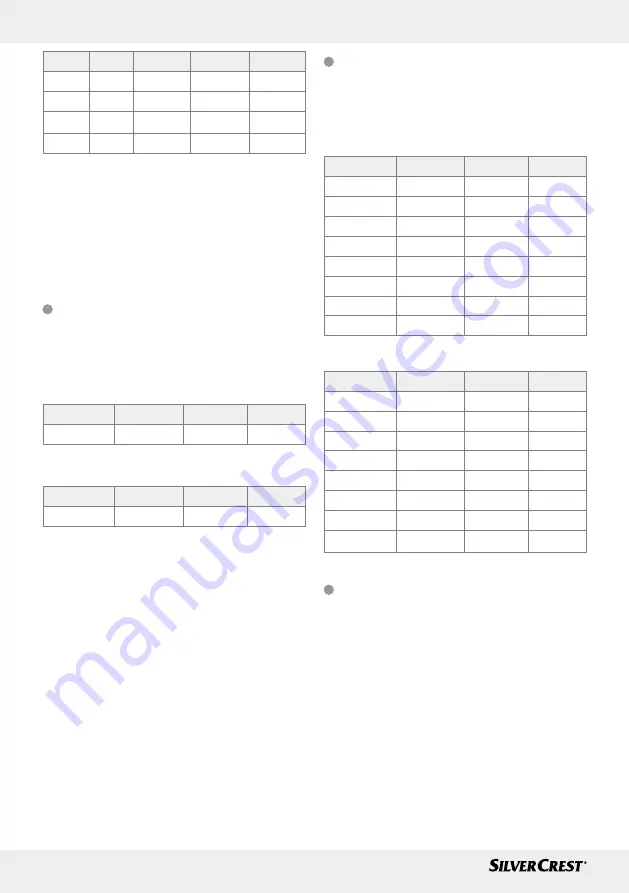 Silvercrest 338567 2001 Operation And Safety Notes Download Page 16