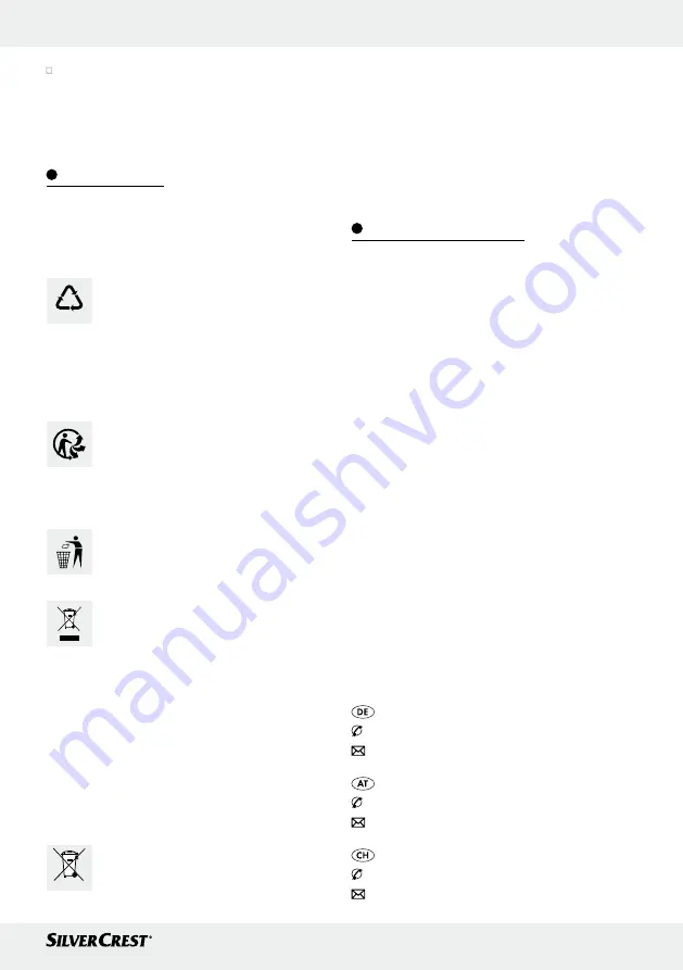 Silvercrest 338567 2001 Operation And Safety Notes Download Page 19