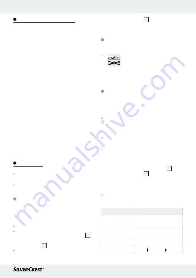 Silvercrest 338567 2001 Operation And Safety Notes Download Page 27