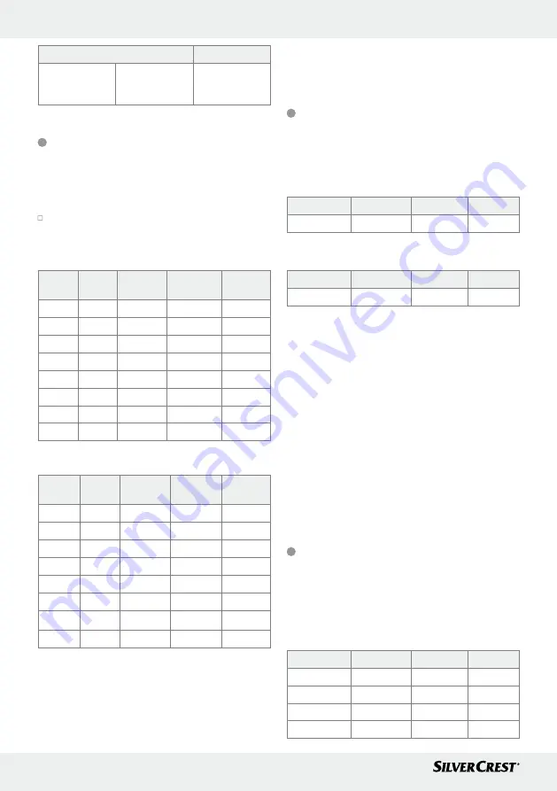 Silvercrest 338567 2001 Operation And Safety Notes Download Page 48