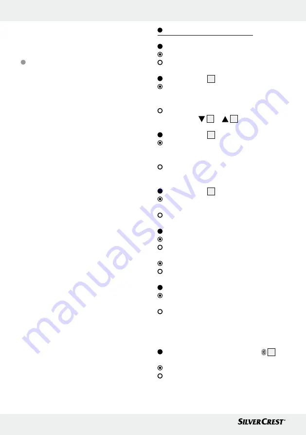 Silvercrest 338567 2001 Operation And Safety Notes Download Page 50