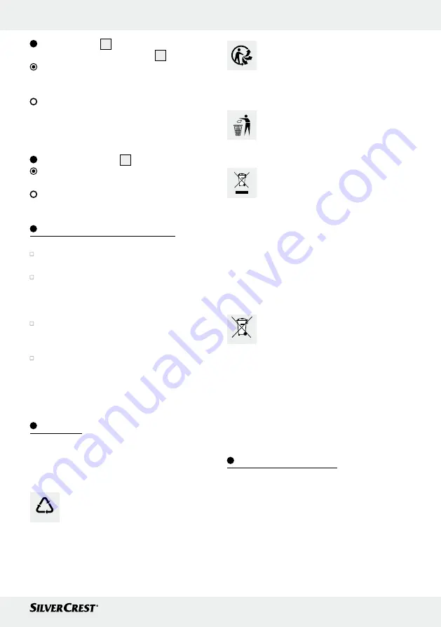 Silvercrest 338567 2001 Operation And Safety Notes Download Page 69