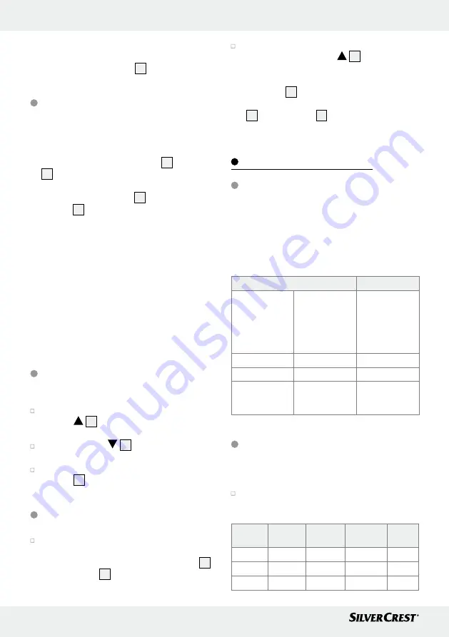 Silvercrest 338567 2001 Operation And Safety Notes Download Page 96