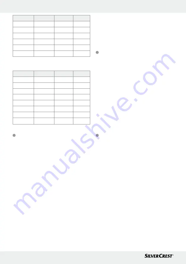 Silvercrest 338567 2001 Operation And Safety Notes Download Page 112