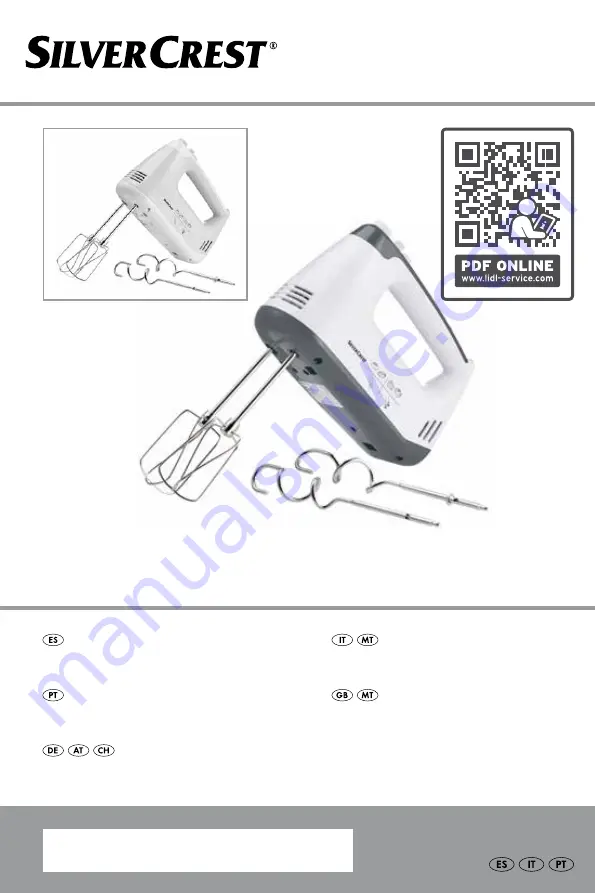 Silvercrest 345594 2004 Скачать руководство пользователя страница 1