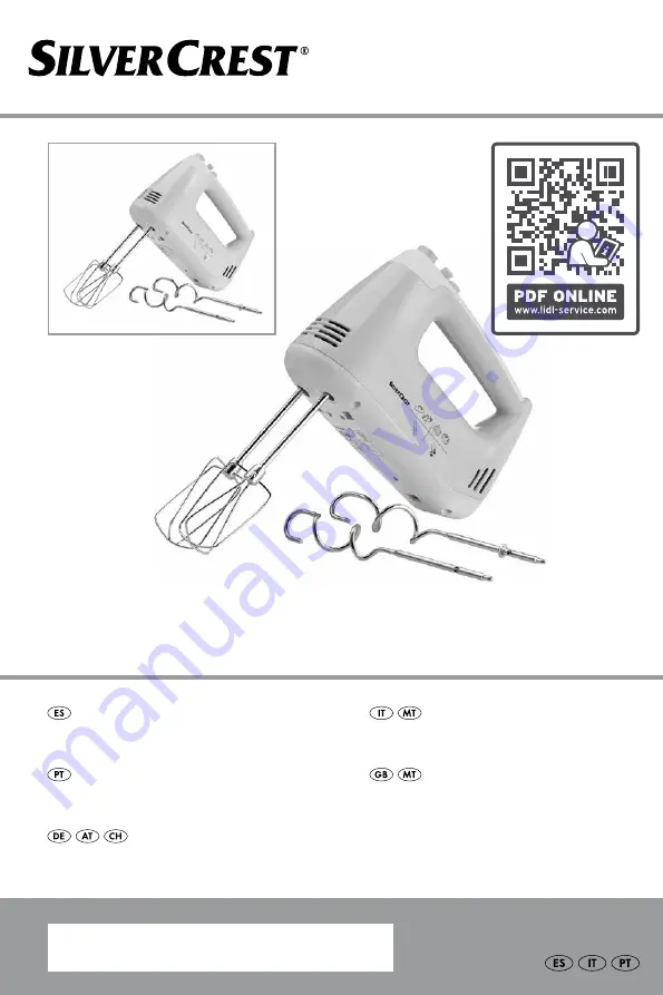 Silvercrest 352660 2010 Скачать руководство пользователя страница 1