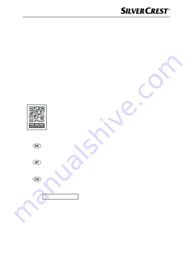 Silvercrest 359282_2007 Operating Instructions And Safety Instructions Download Page 30