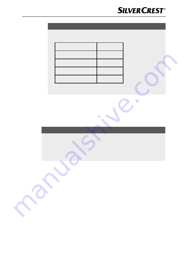 Silvercrest 373080 2104 Operating Instructions Manual Download Page 16