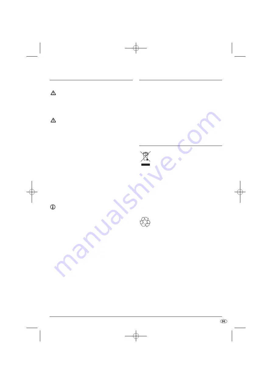 Silvercrest 68958 Operating Instructions Manual Download Page 31