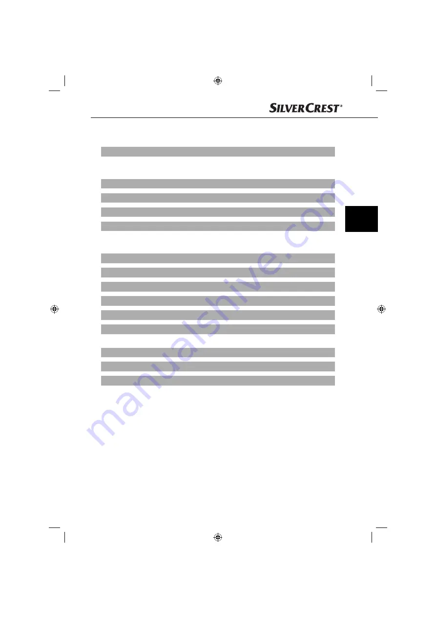 Silvercrest 72030 Скачать руководство пользователя страница 39