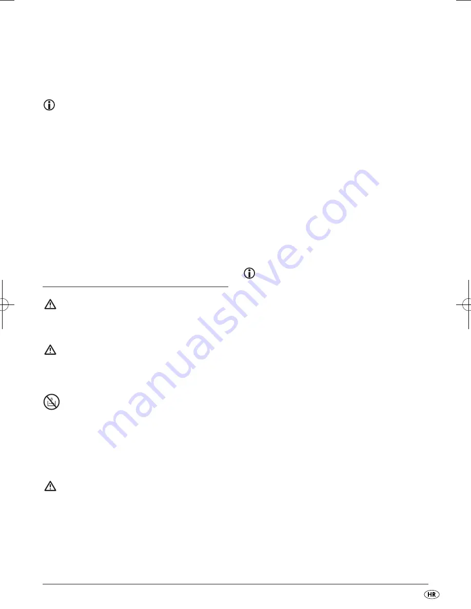 Silvercrest 72223 Operation And Safety Notes Download Page 21