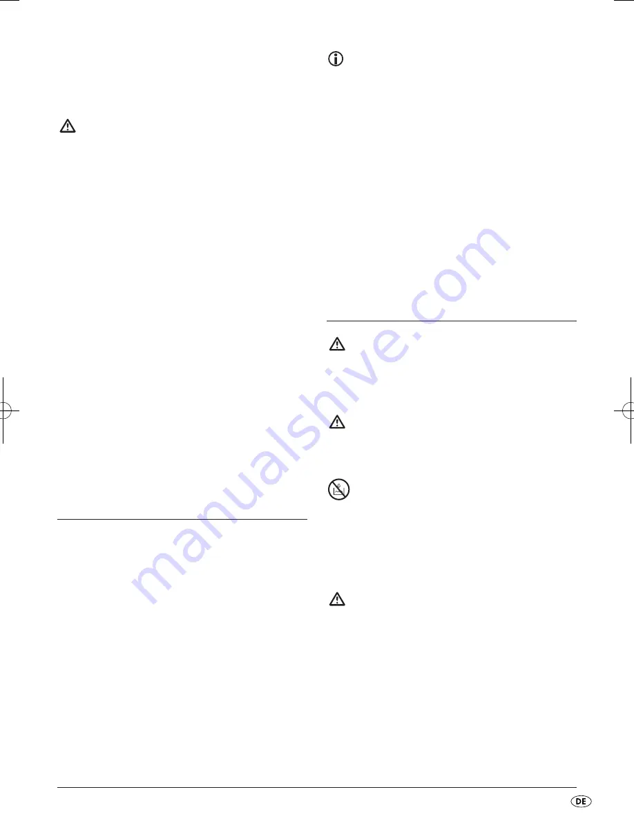 Silvercrest 72223 Operation And Safety Notes Download Page 73