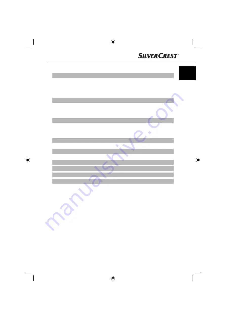 Silvercrest 77790 Operating Instructions Manual Download Page 4