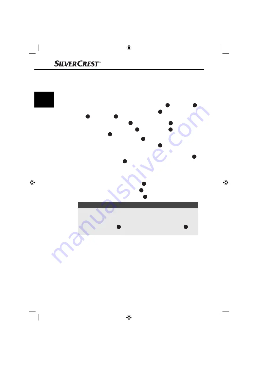 Silvercrest 77790 Operating Instructions Manual Download Page 23